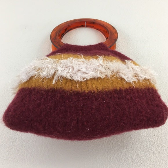 Boho Hand Crafted Wool Felted Bag - Picture 3 of 7